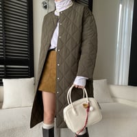 Quilting Long Coat｜キルティングロングコート（2color）　 HA1034