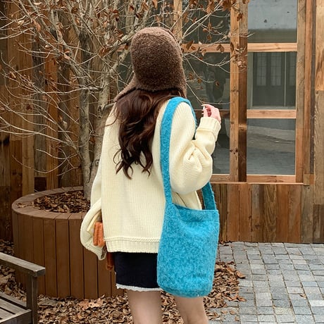 Chunky Knit Relax Zip Cardigan｜チャンキーニットリラックスジップカーディガン（4color）　 HA1026