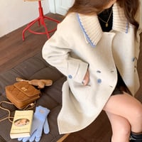 Soft Color Stitch Wool Coat｜ソフトカラーステッチウールコート（2color）　HA1013