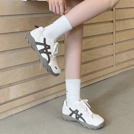 Layered Mesh Dad Sneakers｜レイヤードメッシュダッドスニーカー（2color）　HG1026