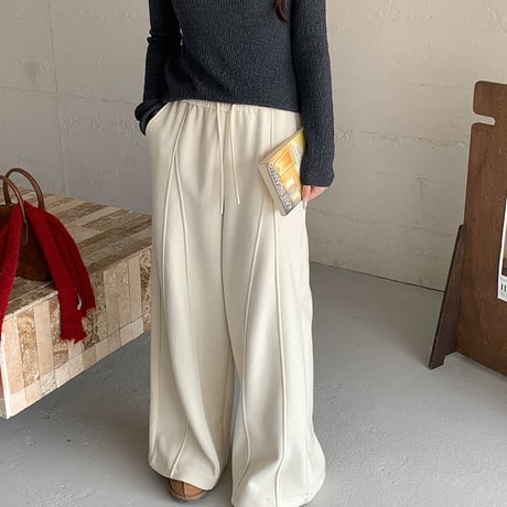 Fleece Wide Lounge Pants｜フリースワイドラウンジパンツ（7color）　HC1004