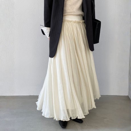 light pleated airy skirt｜ライトプリーツエアリースカート　HD1025
