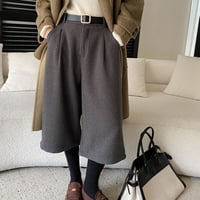 Soft Tuck Wide Culotte Pants｜ソフトタックワイドキュロットパンツ（2color）　HC1021