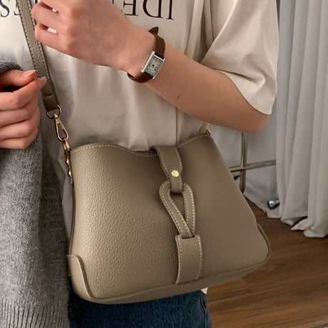 Stitch Bucket Bag｜ソフトステッチバケットバッグ（4color）　HH1031