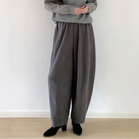 Relax Wide Pants｜ソフトリラックスワイドパンツ（5color）　HC1028