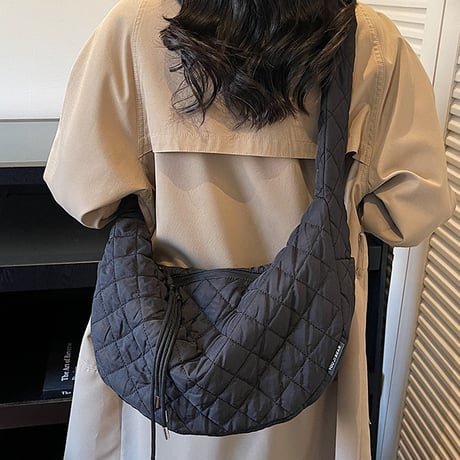 Quilted Soft Shoulder Bag｜キルティングソフトショルダーバッグ（5color）　HH1014