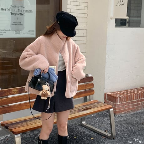 Reversible Cozy Fleece Jacket｜リバーシブルフリースジャケット（4color）　 HA1021