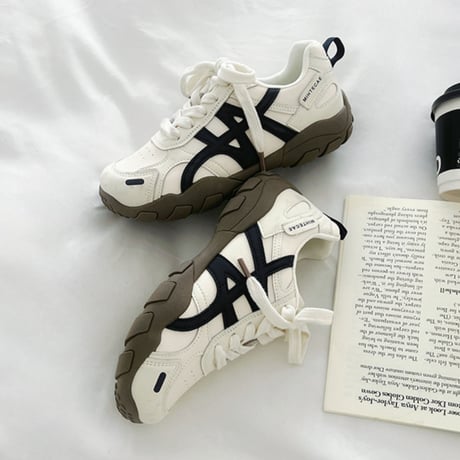 Layered Mesh Dad Sneakers｜レイヤードメッシュダッドスニーカー（2color）　HG1026