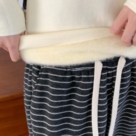 Soft Fleece U-Neck Knit｜ソフトフリースUネックスリムニット（6color）　HB1010