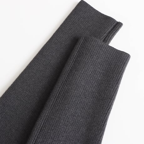 Soft Rib U-Neck Knit｜ソフトリブUネックニット（3color）　HB1030