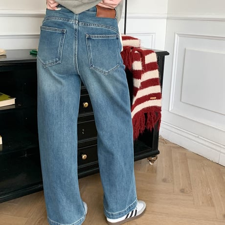Cozy Winter Straight Denim｜コージーウィンターストレートデニム　HC1005