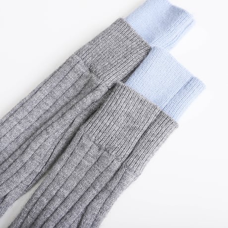 Soft Contrast Rib Knit｜ソフトコントラストリブニット（4color）　 HB1043