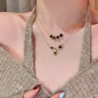 Sunflower Tiger Eye Necklace｜サンフラワータイガーアイネックレス　HI1019
