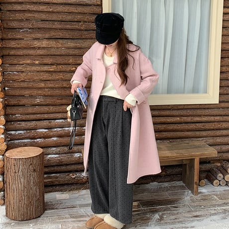 Soft Double Wool Coat｜ソフトダブルウールコート（5color）　HA1003