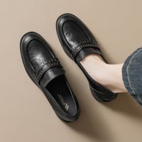 Studded Low Heel Loafer｜スタッズローヒールローファー　 HG1001