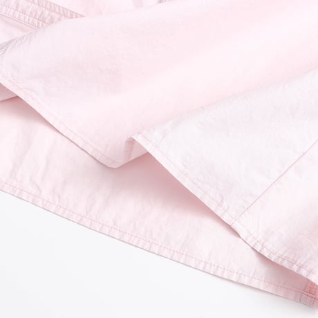 Soft Cotton Shirt｜刺繍ロゴ入りベーシックコットンシャツ（4color）　HB1072