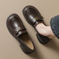 Flower Metal Chunky Loafer｜フラワーメタルチャンキーヒールローファー（2color）　 HG1002