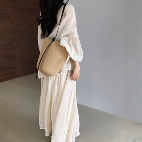 soft linen blouse set｜ソフトリネンブラウスセットアップ（2color）　HF1021