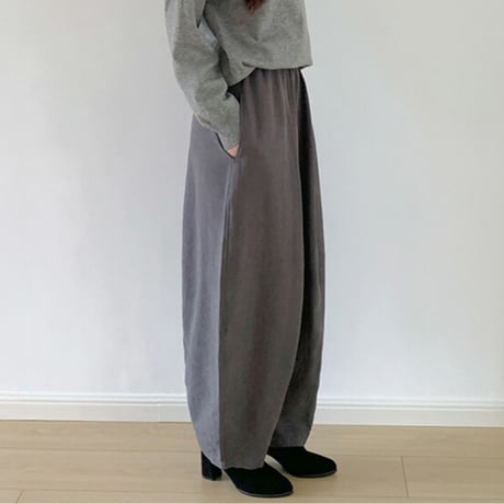 Relax Wide Pants｜ソフトリラックスワイドパンツ（5color）　HC1028