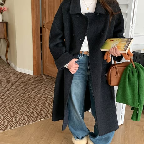 Soft Double Wool Coat｜ソフトダブルウールコート（5color）　HA1003