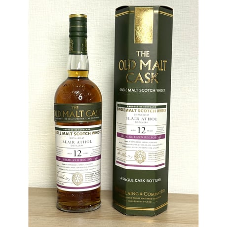 ブレアアソール 12年 2010 ハンターレイン OMC ｜シェリーバット ハイランド シングルモルト｜700ml 50度
