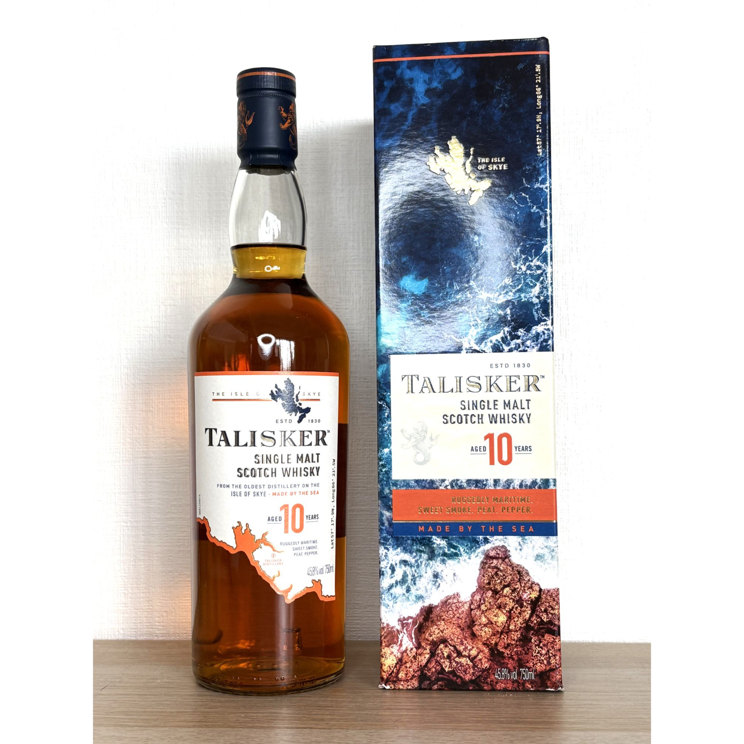 TALISKER タリスカー 10年 シングルモルトウイスキー 2本セット タリスカー 10年｜力強いスモークと潮気、黒胡椒の刺激が魅力の