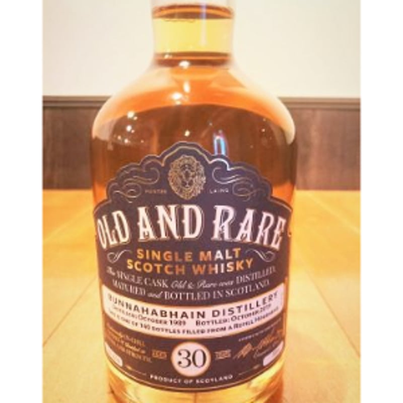 ブナハーブン 1989 30年 ハンターレイン社 オールド＆レア