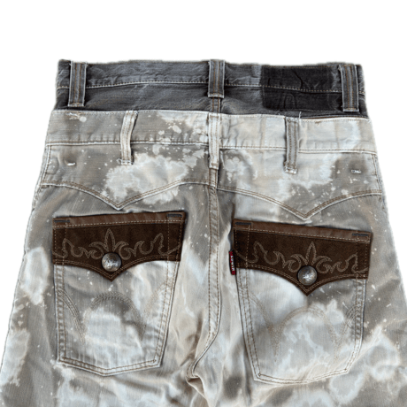 DOUBLE DENIM brown