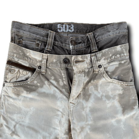 DOUBLE DENIM brown