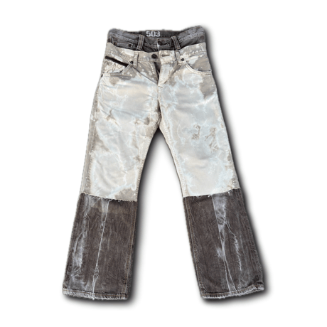 DOUBLE DENIM brown