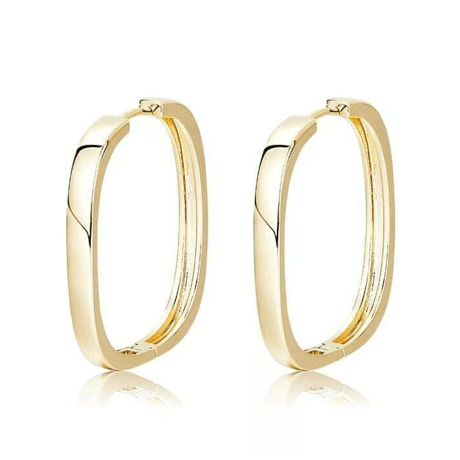 square form hoop pierce　SH1113