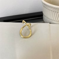 soft loop gold ear pierce　SH1126