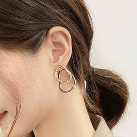 double hoop pierce　SH1103
