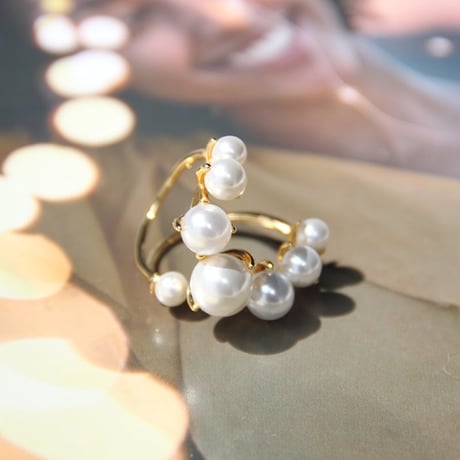 mil pearl ring　SH1112