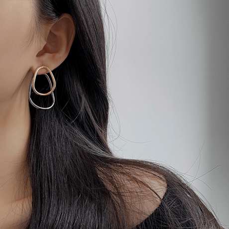 double hoop pierce　SH1103
