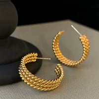 chunky chain hoop pierce　SH1130
