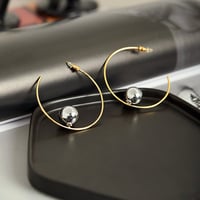 metal ball hoop pierce　SH1116