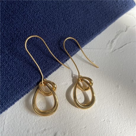 intertwined drop pierce　SH1121