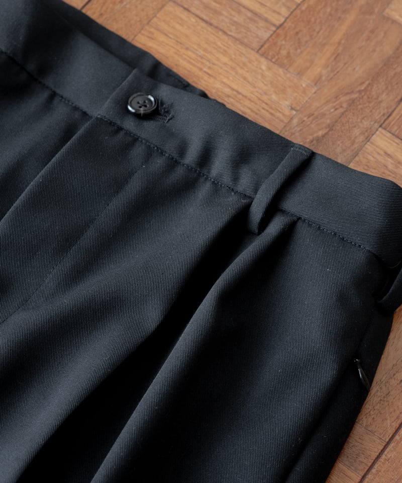 Washable Wool Blend Slacks (Made in Japan) | CO