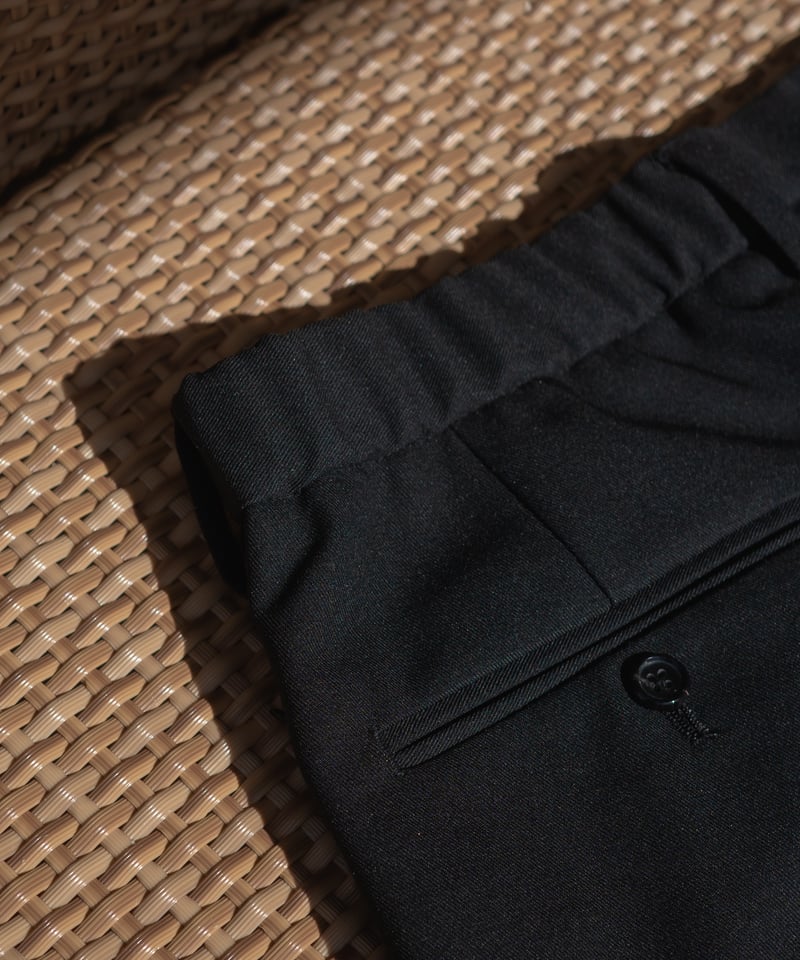 Washable Wool Blend Slacks (Made in Japan) | CO