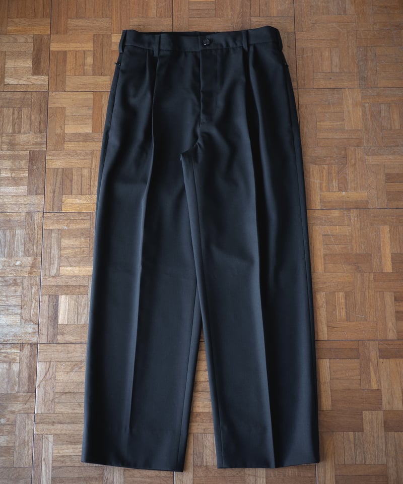 Washable Wool Blend Slacks (Made in Japan) | CO