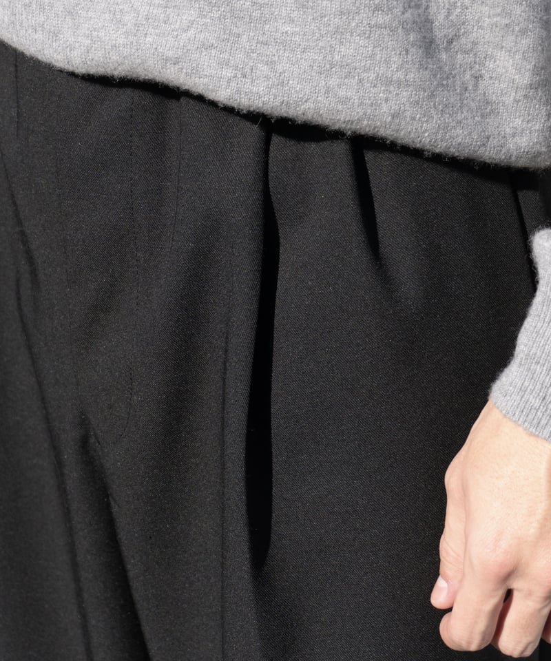 Washable Wool Blend Slacks (Made in Japan) | CO