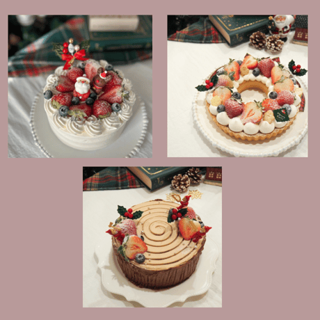 【一般】クリスマスケーキレッスン