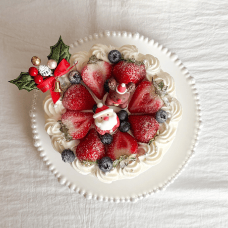 【先行】クリスマスケーキレッスン
