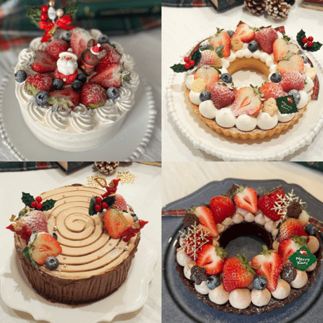 【先行】クリスマスケーキレッスン