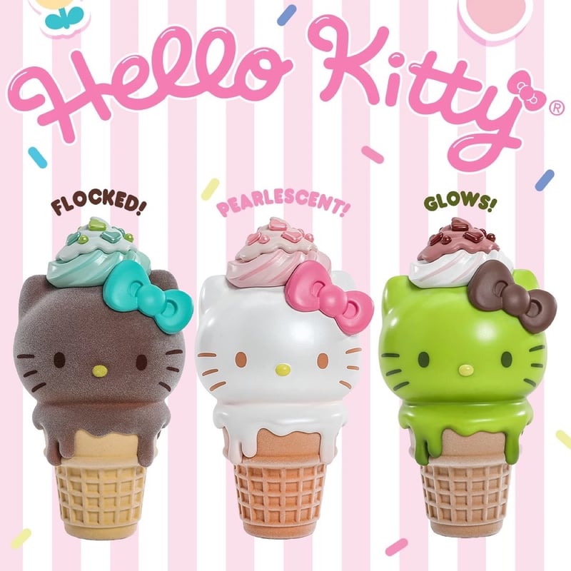 サンリオ キティちゃん ソフトクリーム フィギュア コレクション