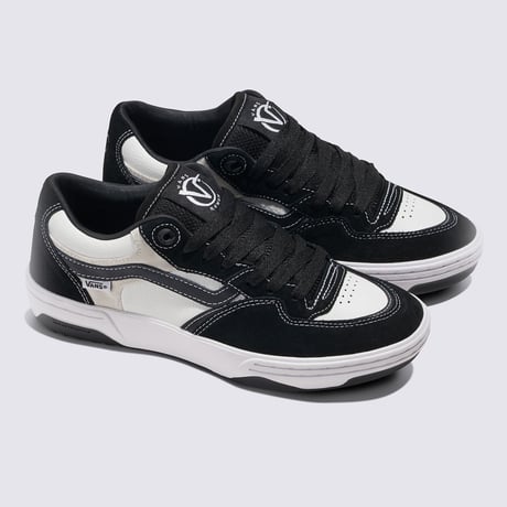 VANS　ローワン2　ブラック/ホワイト/ブラック
