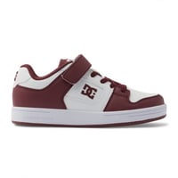 DC SHOES　マンテカ 4 V SN　ホワイト/オーロラ　子供用スケートシューズ