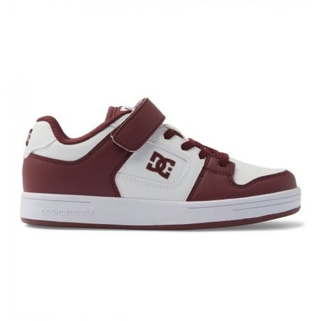 DC SHOES　マンテカ 4 V SN　ホワイト/オーロラ　子供用スケートシューズ