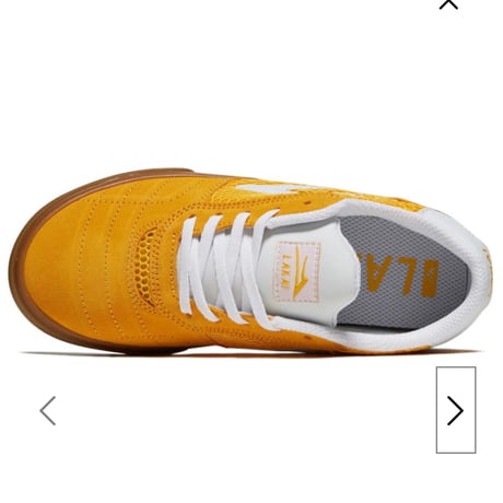 LAKAI　ケンブリッジ キッズ　ゴールド（スウェード）子供用スケートシューズ